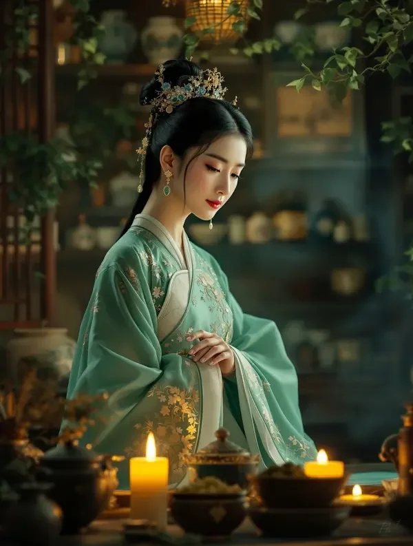 短剧《冷宫医女升职记》封面海报，古装题材，70 集